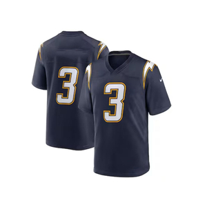 2026 Wholesale Custom American Football Jersey Sets Breathable Printed 100% Polyester Quick Dry Uniform Embroidered Number - Product Image 5