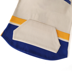 Sudadera con Capucha de Hockey Neutra Personalizada de Madera de Roble, Jersey de Hockey sobre Hielo Sublimado de Fábrica con Nombre y Número del Equipo, Sudadera Pesada al por Mayor - Product Image 3