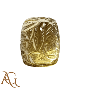 Citrine naturelle, quartz sculpté, intaglio, camée, pierre précieuse jaune, pierre brute pour la fabrication de bijoux, fournisseurs en gros, meilleur prix - Product Image 5