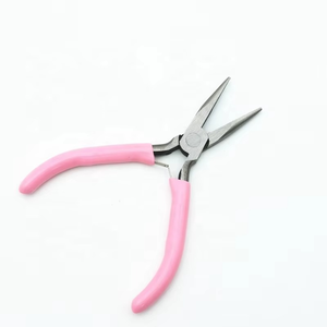 Pink <b>Mini</b> Jewelry Pliers Stainless Steel Precision Wire Cutters DIY Craft <b>Tools</b> for Necklace Pendant Making Custom <b>Tools</b> - Product Image 2