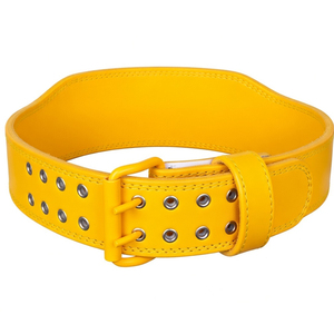 High Quality 10mm Breathable Professional Protection Gym Belt Custom Logo <b>Back</b> <b>Support</b> Fitness Bodybuilding Cowhide Leather - Product Image 4