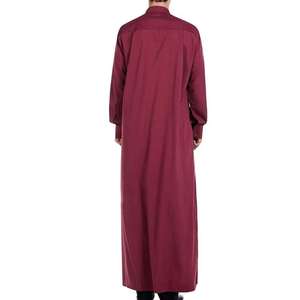 Classic <b>Men</b> Jubba Traditional Arabic <b>Thobe</b> Long Sleeve Muslim Clothing Wholesale Manufacturer <b>Men</b> Jubba - Product Image 5