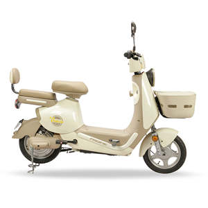 Vélo électrique 14 pouces en gros directement de l'usine |   Vélo électrique urbain à cadre en acier, 3 vitesses, 350W / 500W, 48V / 60V, batterie au plomb-acide - Product Image 4