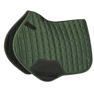 Tapis de selle d'équitation personnalisé en tissu satiné écologique, style dressage, pour le saut d'obstacles, offrant confort et durabilité - Product Image 1