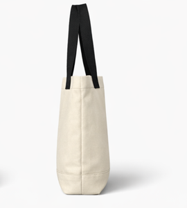 Fashion Canvas Tote <b>Bag</b> With Floral Woman Print Medium Size Hand Length Handle Daily Use Shopping <b>Bag</b> - Product Image 2