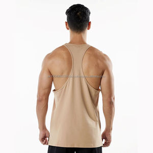 Débardeur Homme en Coton de Haute Qualité pour l'Été, Service OEM, Débardeur de Sport et de Fitness pour Homme, 100% Coton, 2025 - Product Image 2