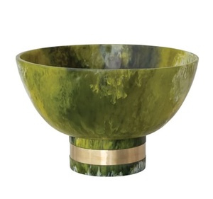 Tazón de Resina Hecho a Mano, Vajilla Decorativa para el Hogar, Restaurante, Hotel, Mesa de Comedor, Servicio y Eventos Especiales - Product Image 2