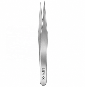 Pinzas de tejido finas y puntiagudas de acero inoxidable, pinzas quirúrgicas de precisión para el pulgar, instrumento médico quirúrgico con certificación CE e ISO 13485 - Product Image 3