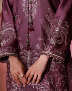 Kurta pakistanais formel de haute qualité, style toutes saisons, en coton, Salwar Kameez, sans plis, séchage rapide, pour fêtes, mariages, Diwali - Product Image 4