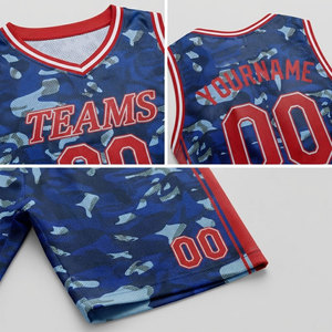 Maillot de basket-ball unisexe à col en V, combinaison de couleurs personnalisée, designs d'uniformes de basket-ball universitaires pour toutes les nouvelles équipes - Product Image 4