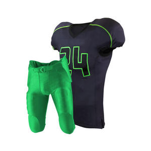 Uniformes de Fútbol Americano Personalizados para Adultos, Transpirables, Tallas Grandes, Mangas Cortas, Estampado a Cuadros, Sublimación, Secado Rápido - Product Image 5