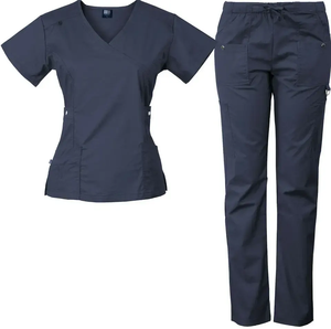 Offre Spéciale – Tenues Médicales Personnalisées Unisexe : Blouses et Ensembles d'Infirmières en Tissu Tissé Spandex/Polyester pour Hôpital - Product Image 4