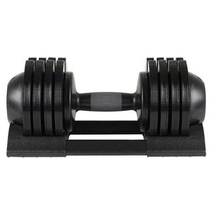 52LBS Adjustable Steel and Plastic <b>Dumbbells</b> Rubber Coated for Comfort and Durability - Product Image 2