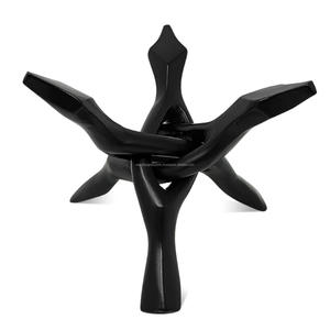 Base de trípode con forma de cobra para exhibir conchas de abulón o geodas - Product Image 3