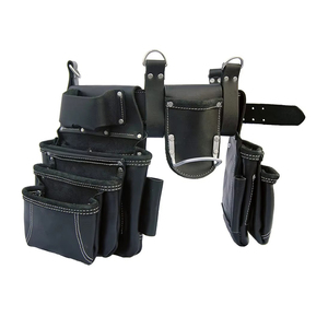 Professional Best Quality <b>Tool</b> Bag With Belt for Sale Premium Quality Men's PU <b>Leather</b> <b>Tool</b> Kit Belts - Product Image 2