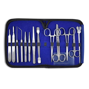 ชุดเย็บแผลสำหรับนักศึกษาแพทย์ REGENSIS SURGICAL RS-SS-13 สำหรับการผ่าตัดเล็ก 9 ชิ้น ทำจากสแตนเลสสตีล ใช้งานด้วยมือ นำกลับมาใช้ใหม่ได้ คุณภาพสูง สำหรับฝึกหัด - Product Image 5