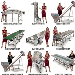Micron India Heavy Duty Stainless Steel Screw Conveyor for Chemical <b>Transportation</b> Powder/Granule Energy Saving Low Maintenance - Product Image 3