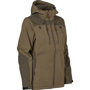 Veste de chasse softshell pour homme, imperméable, coupe-vent, doublée polaire, à capuche, multi-poches, pour le camping, vente en gros - Product Image 2
