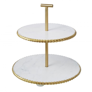 Pastry Decoration <b>Marble</b> And Brass <b>Cake</b> <b>Stand</b> Cookies and Snacks Platter Manufacture <b>Marble</b> <b>Cake</b> <b>Stand</b> - Product Image 5