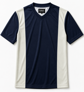 Camisetas Personalizadas al por Mayor, Unisex, de Poliéster, con Cuello en V, Manga Corta, Sublimadas, con Logotipo Personalizado en la Parte Delantera - Product Image 1