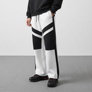 Pantalon de survêtement ample pour homme style urbain, en coton, coupe décontractée, streetwear, vente en gros, fournisseur direct d'usine OEM - Product Image 5