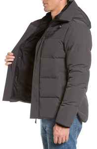 Dernier modèle de veste matelassée en duvet pour hommes - Product Image 5