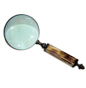 Venta al por mayor Color bronce nuevo diseño 2025 buena calidad artesanía india aspecto antiguo Metal Vintage diseño ojo lupa - Product Image 4