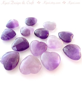 Cristal de Amatista Chevron Natural en Forma de Corazón, Pulido a Mano, Gema Curativa Púrpura para Feng Shui, Meditación, Reiki, Chakra, Decoración Energética - Product Image 6