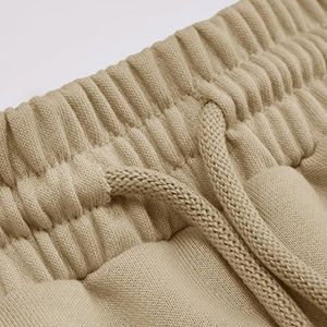 Pantalon cargo antistatique en velours côtelé pour femme, taille haute, ample, respirant, tricoté, décontracté, sportif, printemps - Product Image 4