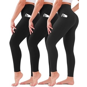 New Arrival High Quality Women's Yoga <b>Leggings</b> High Waist Breathable Comfortable Soft Customizable Colors Logos Made Bangladesh - Product Image 6