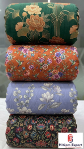 Fabricante de Telas de Poliéster Impresas Digitalmente Personalizadas, Textiles Suaves para Prendas de Moda, Suministro OEM ODM - Product Image 4