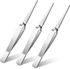 Pinzas de Soldadura con Cierre Cruzado de 12.9 cm, Punta Fina de Precisión, Calidad Premium, Multiusos, para Manicura, Uso Comercial y Doméstico, UBI UBI-2055 - Product Image 1
