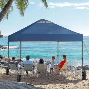 Heavy Duty Portable Outdoor Pop <b>Canopy</b> <b>Tent</b> Waterproof Steel Frame Folding Garden Camping Four-season 1-2 Person Extended One - Product Image 5