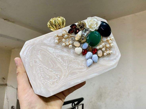Top Selling Classic Clutch for Ladies Luxury Evening for Female Ladies BY MULTI <b>CRAFT</b> - Product Image 5
