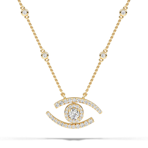 จี้เพชรธรรมชาติพร้อมสร้อยคอสำหรับผู้หญิง ทอง 10K 14K 18K แพลตตินั่ม เงิน เครื่องประดับชั้นดี สำหรับใส่ทุกวัน ของขวัญวันครบรอบ - Product Image 5