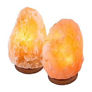 Lámpara de Cristal Rosa del Himalaya Natural, Lámpara Decorativa de Piedra de Sal Hecha a Mano de Primera Calidad con Formación Única, Iluminación Ambiental Cálida - Product Image 1