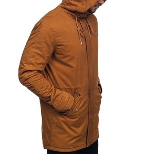 Parka pour homme tendance à prix abordable, qualité supérieure, logo/couleurs personnalisables, parka pour homme très tendance et légère - Product Image 3