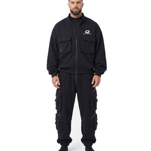 Conjunto Deportivo de Dos Piezas para Hombre, de Primera Calidad, Transpirable, Informal, para Invierno, 100% Algodón, Diseñado para Comodidad Diaria - Product Image 1