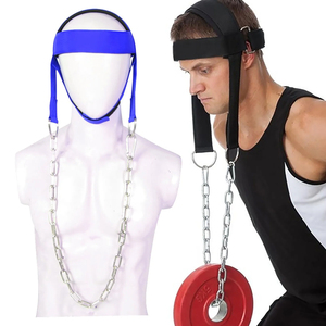 Arnés de cabeza de calidad premium para fortalecimiento del cuello, levantamiento de pesas, entrenamiento de resistencia, ejercicio y equipo de fitness. - Product Image 2