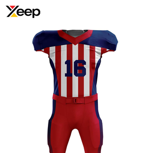 Uniforme de Fútbol Americano Personalizable XEEP XC-AFU-33 para Hombre, Transpirable, de Alta Calidad, con Transferencia Térmica de Poliéster - Product Image 2