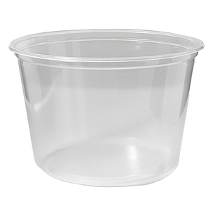 Clear Deli <b>Container</b> Cups With Lid 12 oz Polypropylene 500pc Microwave Safe <b>Takeaway</b> cups for Soup Salad Fruit - Product Image 3