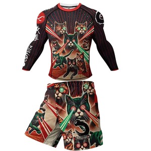 Performance Rash Guard Men Athletic <b>Compression</b> <b>Shirt</b> Quick Dry Workout Top - Product Image 2