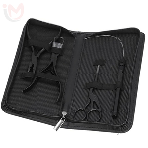 Hair Extension Tools 4pcs <b>Kit</b> Pliers Wire Loop Hook Needle Scissors Stainless Steel Professional Salon <b>Kit</b> <b>Model</b> IE-HX-0181 - Product Image 1