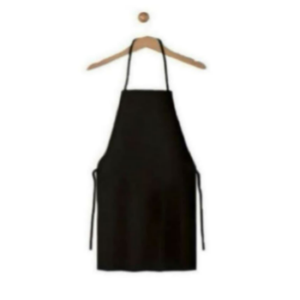 100%Organic Cotton Sleeveless Bib <b>Apron</b> Custom Logo Printed White Classic Style Eco-Friendly Adjustable Wholesale - Product Image 4