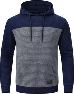 เสื้อฮู้ดดี้ผู้ชาย Eco Smart, ผ้าฟลีซหนาปานกลาง, เสื้อสเวตเชิ้ตแบบสวมหัว - Product Image 4