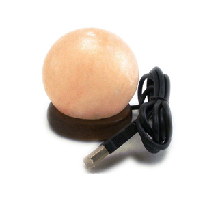 Décoration d'éclairage naturel rustique pour les intérieurs de la maison, lampe en sel blanc de l'Himalaya avec une lueur chaude pour la chambre à coucher, la table de chevet, le salon - Product Image 4