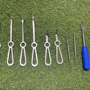 Juego de Instrumentos para Tornillos Canulados, 10 Piezas, Manual, Ligero, Reutilizable, Quirúrgico, Ecológico, Mínimamente Invasivo, de Acero Inoxidable - Product Image 4