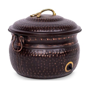 Support de tuyau d'arrosage vintage tendance avec finition antique, organisateur décoratif de tuyaux d'eau extérieur, taille et couleur personnalisables - Product Image 3