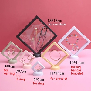 กล่องของเล่นใสฟิล์ม PE สีดำกล่องของเล่นขนาดเล็กกล่องหนึ่งชิ้น WCF กล่องแสดงเครื่องประดับสำหรับร้านค้าโลโก้ที่กำหนดเอง - Product Image 2