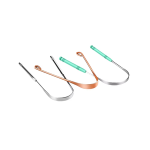 Raspador de Lengua de Acero Inoxidable y Plástico, Reutilizable, en Forma de U, Portátil, para un Aliento Fresco Todo el Día, Ecológico y Duradero - Product Image 3